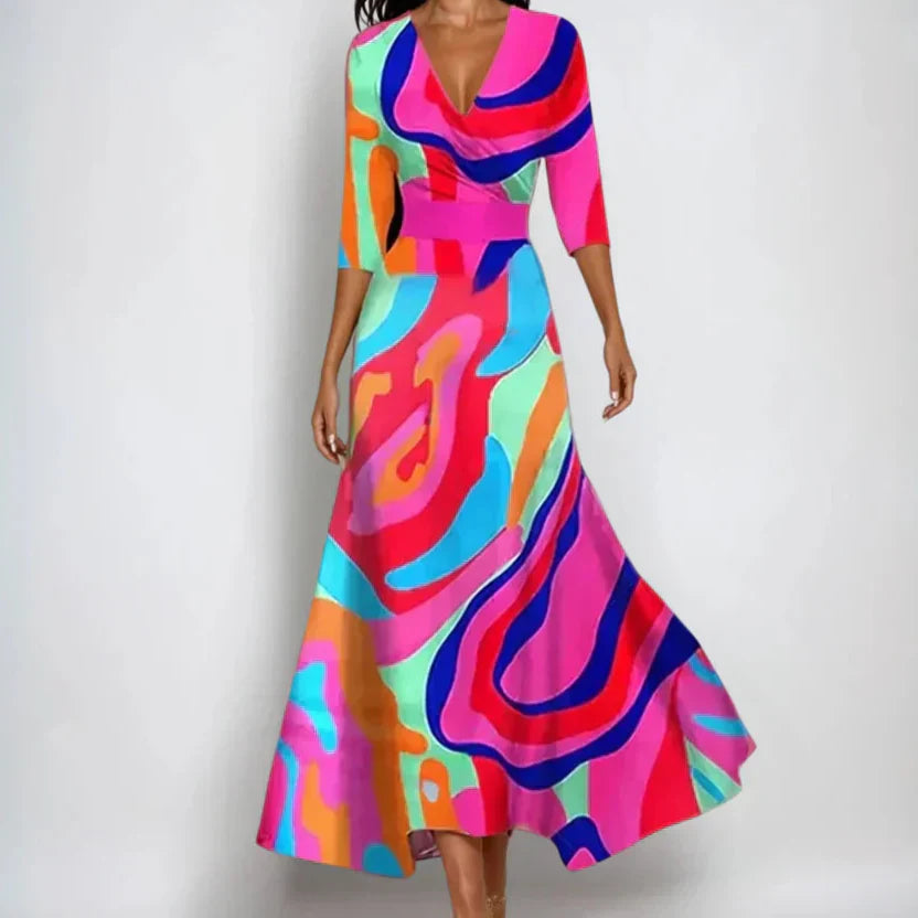 Emily | Luksusowa sukienka w kwiaty