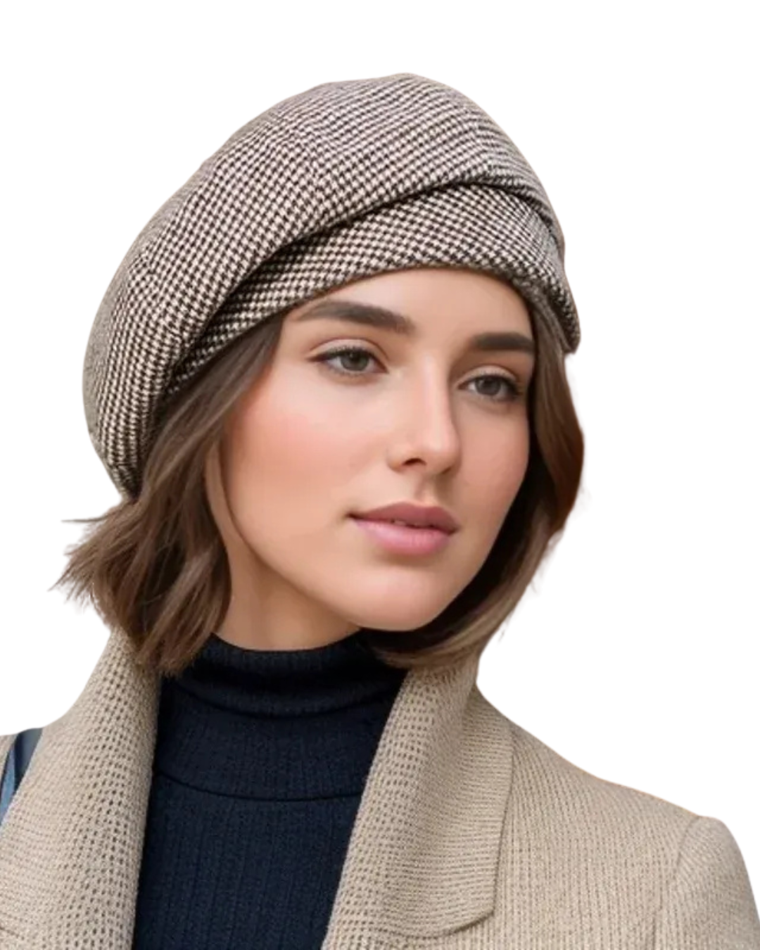 Raiza | Elegancki beret Soft-Touch