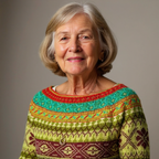 Penelope | Vintage Islandzki Sweter z Wełny