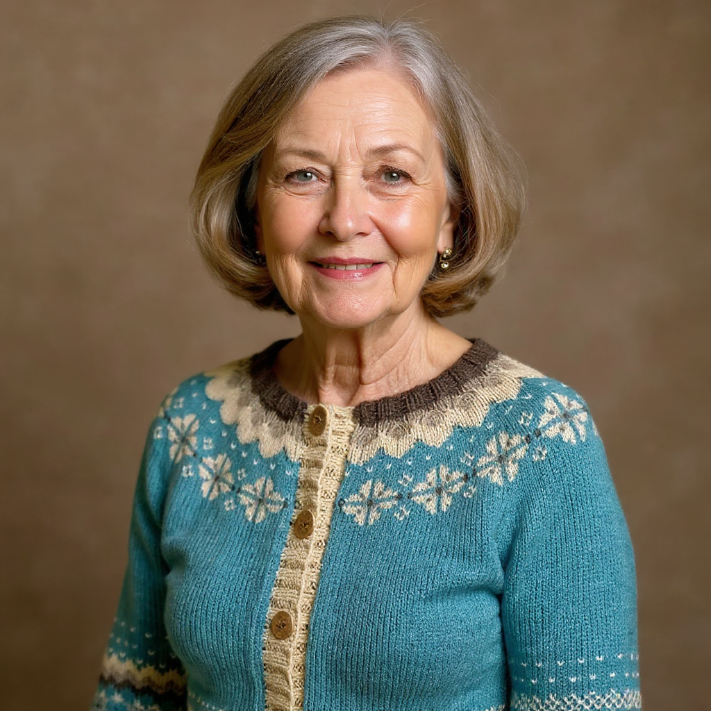 Allaira | Vintage Islandzki Sweter z Wełny