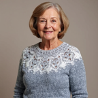 Athena | Vintage Islandzki Sweter Wełniany