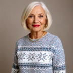 Melanie | Vintage Islandzki Sweter Wełniany