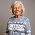 Melanie | Vintage Islandzki Sweter Wełniany