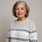 Melanie | Vintage Islandzki Sweter Wełniany