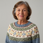 Lucy | Vintage Islandzki Sweter Wełniany