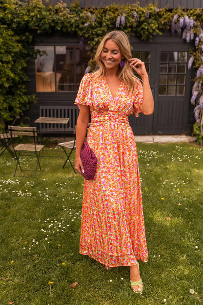 MARLENE™ | SUKIENKA W KWIATKI